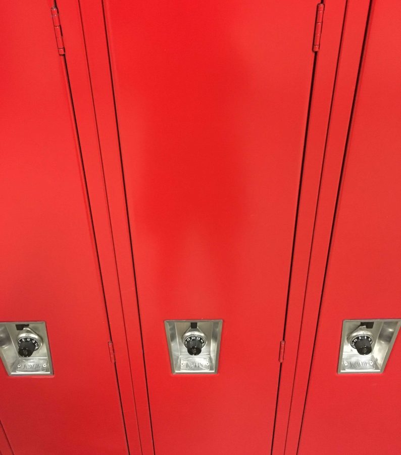 Lack+of+Lockers+for+Student+Body