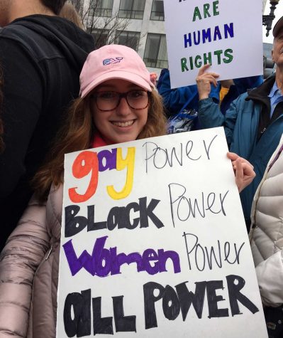 Students Protest at National Women's March