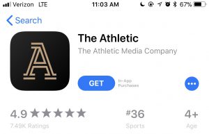 App of the Week: The Athletic