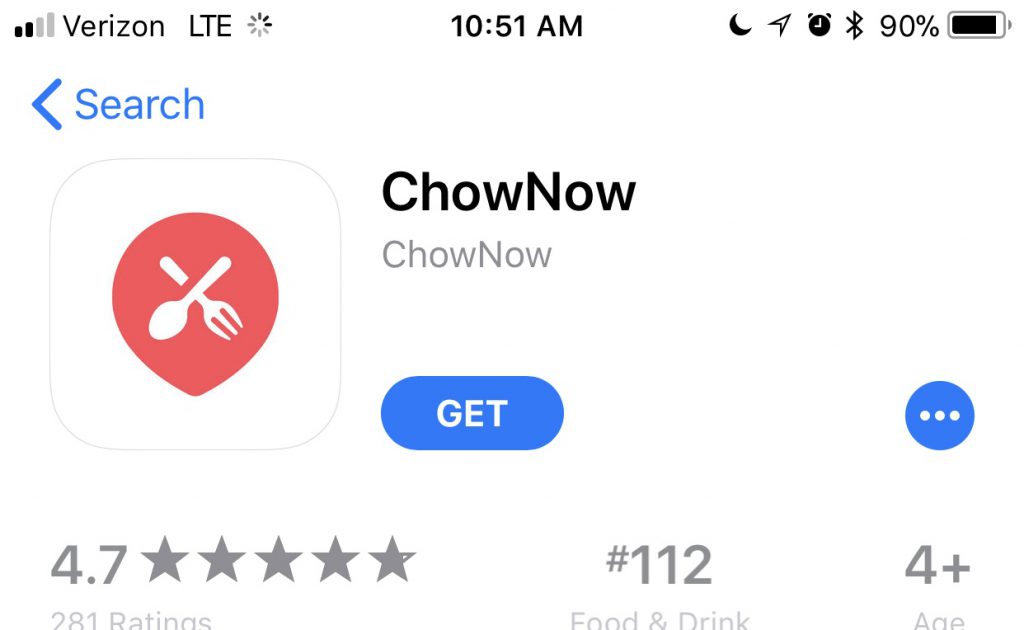 App of the Week- ChowNow