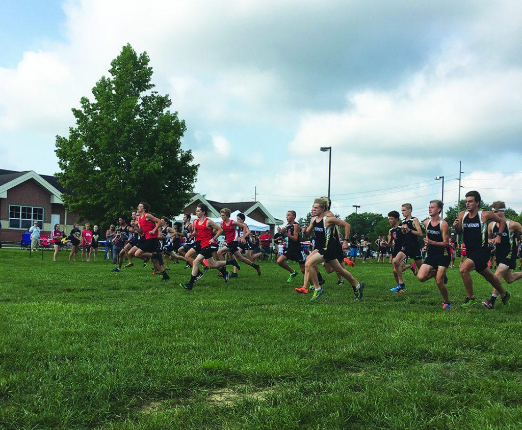 Cross country was ninth in the state last year. Last weekend they opened their season against Bloomington South and Carmel.