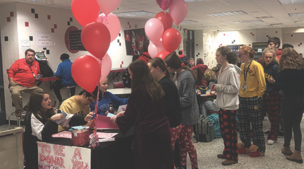 Students Prepare for Blood Drive