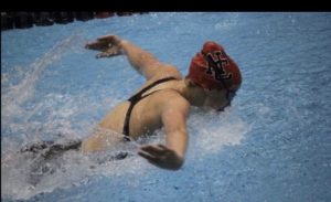 The girls swimming team kicks off sectionals tonight