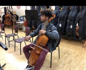 Senior cellist flourishes in NC's orchestra program