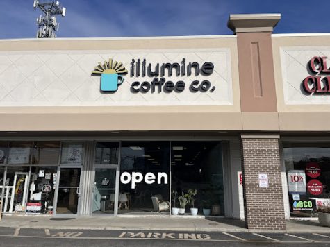 The Illumine Coffee Co. cafe is located east of North Central in the Nora Shops. Illumine Coffee Company chose the Nora location because of how close it was to North Central and the great community. 