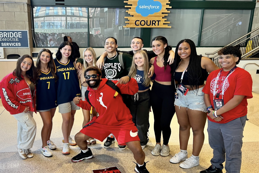 Senior shares experience dancing for the WNBA