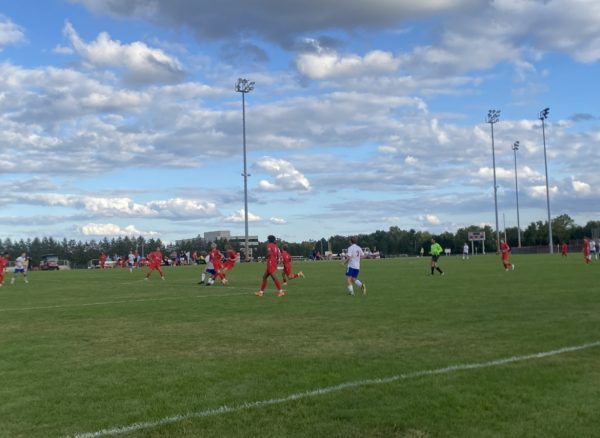 Boys soccer advances to the second round of county tournament