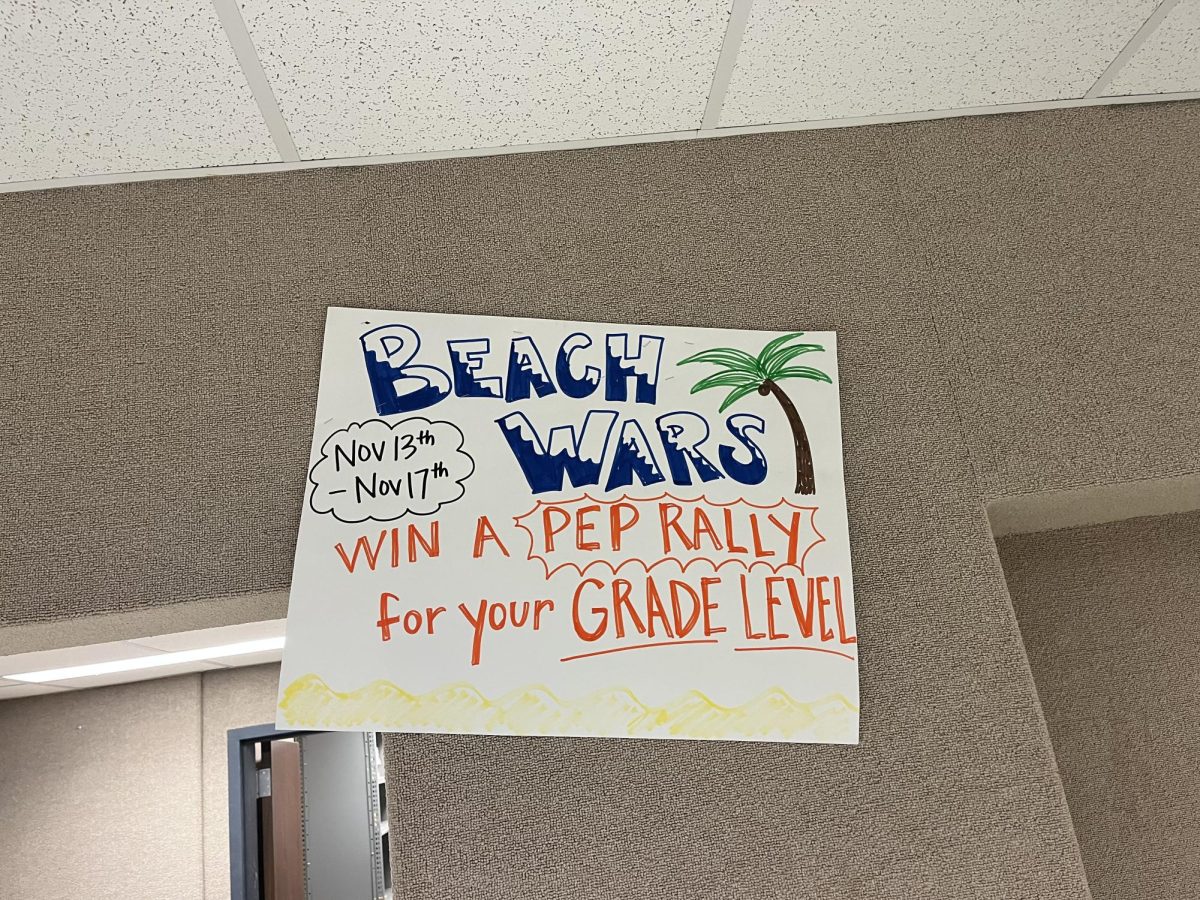Senior class council launches Beach Wars fundraiser for canned food drive