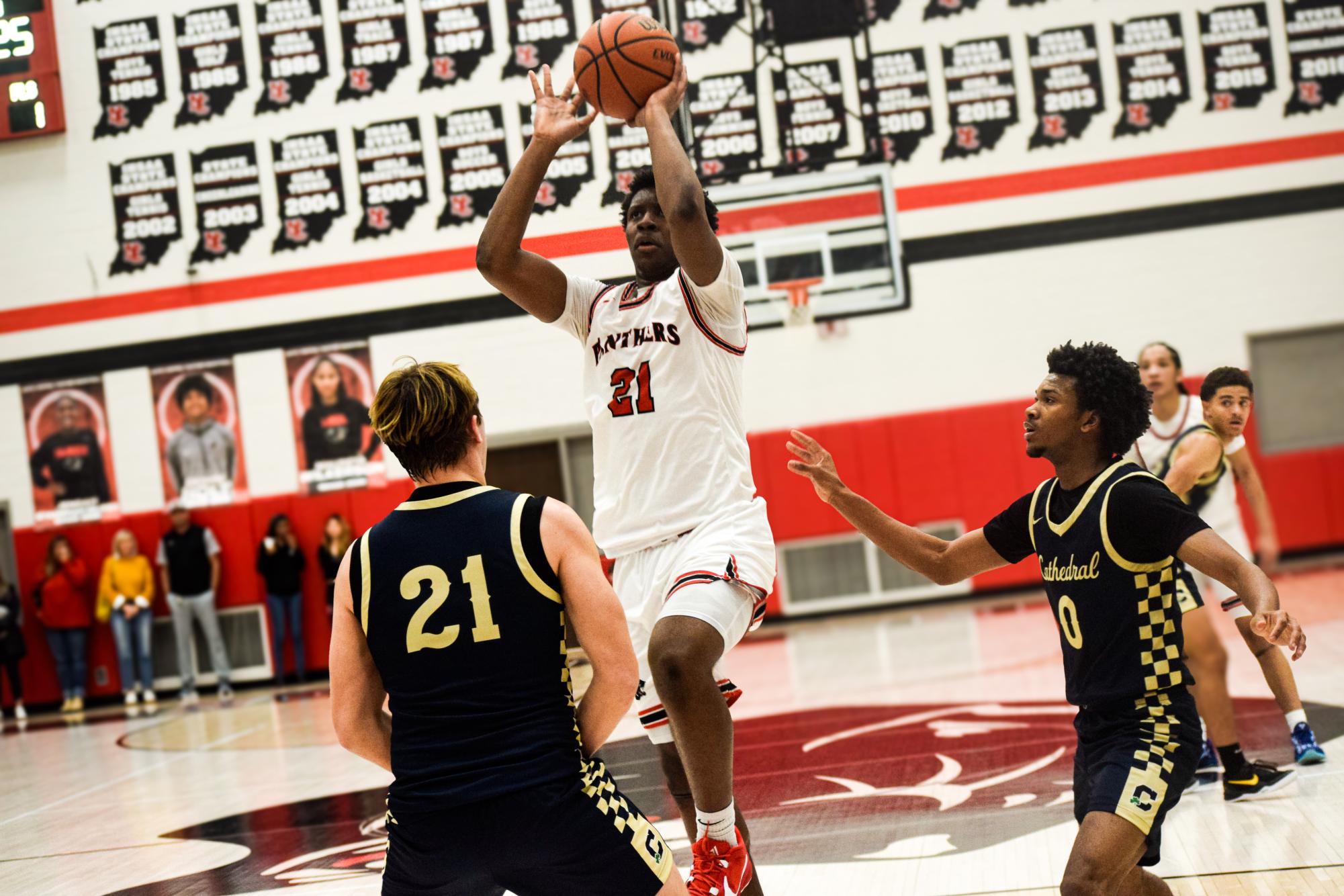 Boys BBall vs. Cathedral