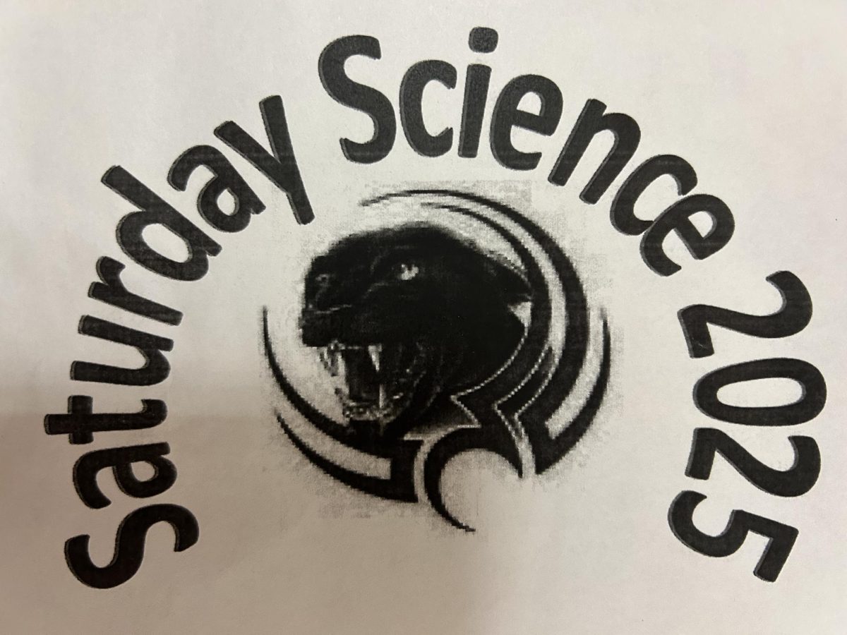 Saturday Science grows leadership in high school students. Students have volunteered each Saturday since March 1.