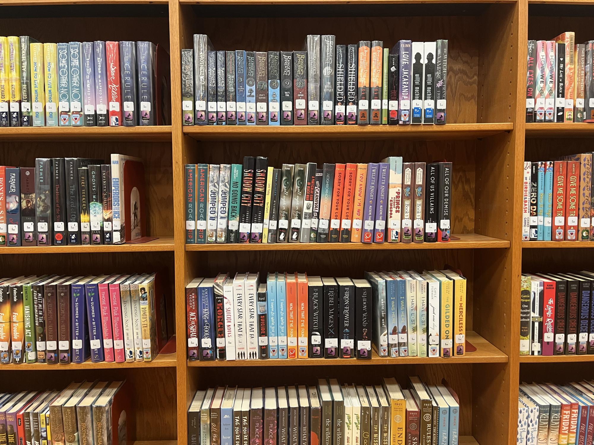 The library is home to hundreds of books from different genres. Students used to utilize the library’s books more often, but since the pandemic books are remaining on shelves.