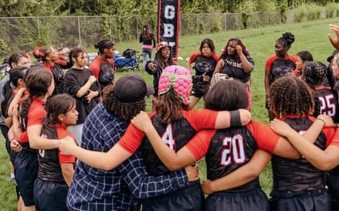 North Central rugby after a big win against Penn with the help of Brea Knapp.