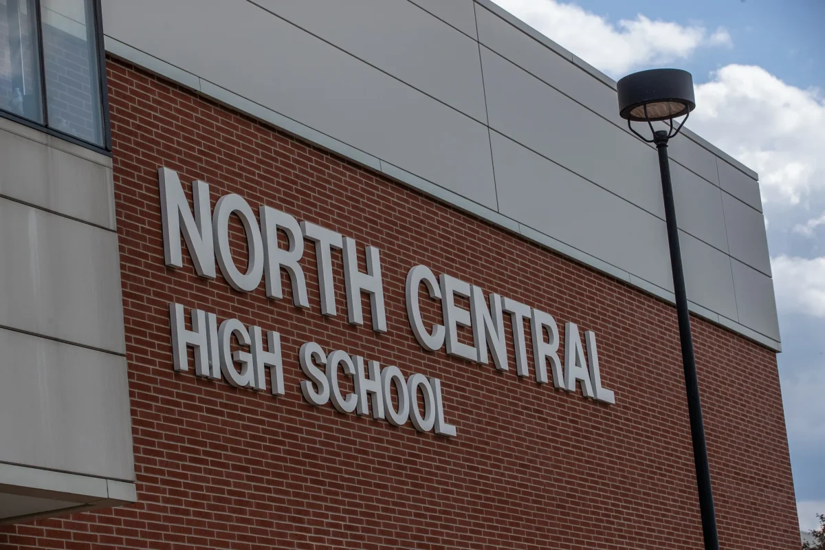 The exterior of NCHS. This is the first sight new students will see before entering the building. Once entering, new students start their journey as a Panther. “Some students transfer here because this is a pretty nice neighborhood to live in, and a lot of people will buy their homes and settle here, so a lot of those students end up coming to North Central,” counselor Calvillo Herrera said.