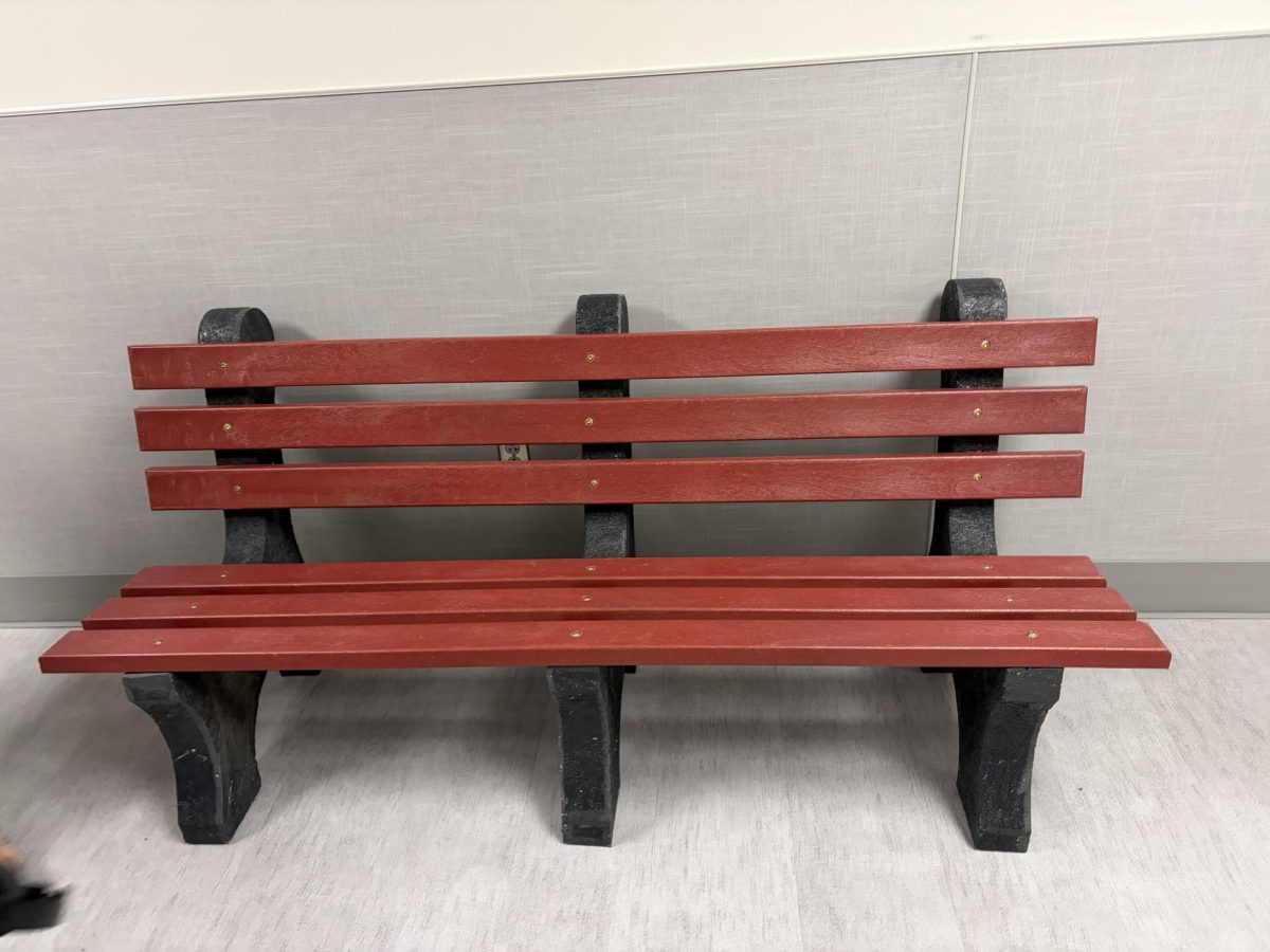 This year they collected 2 pounds of caps to make this bench.“For years, the recycling club just recycled paper and I said I would love to make a bench and collect caps. And so now, for a year, we've been collecting caps as well. We are taking a field trip on Wednesday to pick up the bench,” Jill Thrasher-Reid said. 